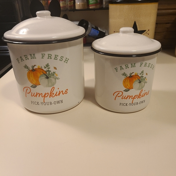 Other Pumpkin Canisters Poshmark